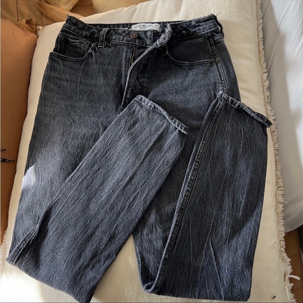 Abercrombie curve love black jeans